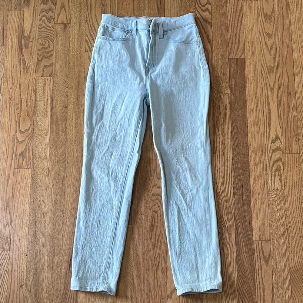 Madewell Perfect Vintage Straight Leg High Waist Jeans